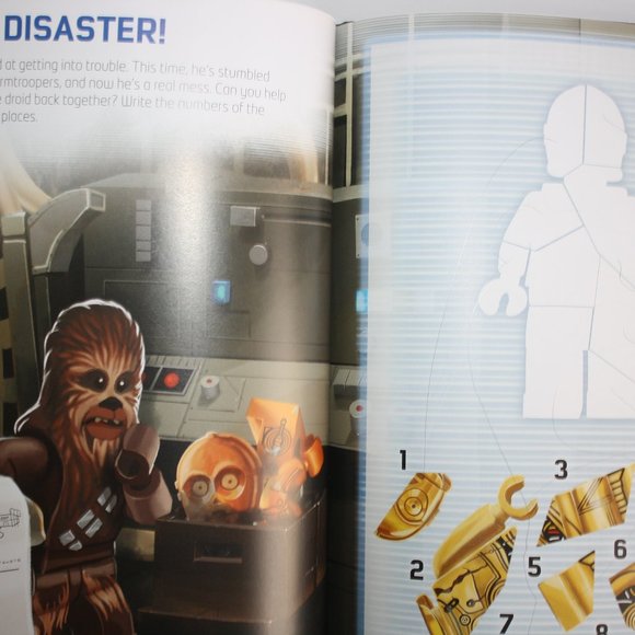 Disney's Lego Star Wars Activity Hardcover Book - Picture 5 of 6